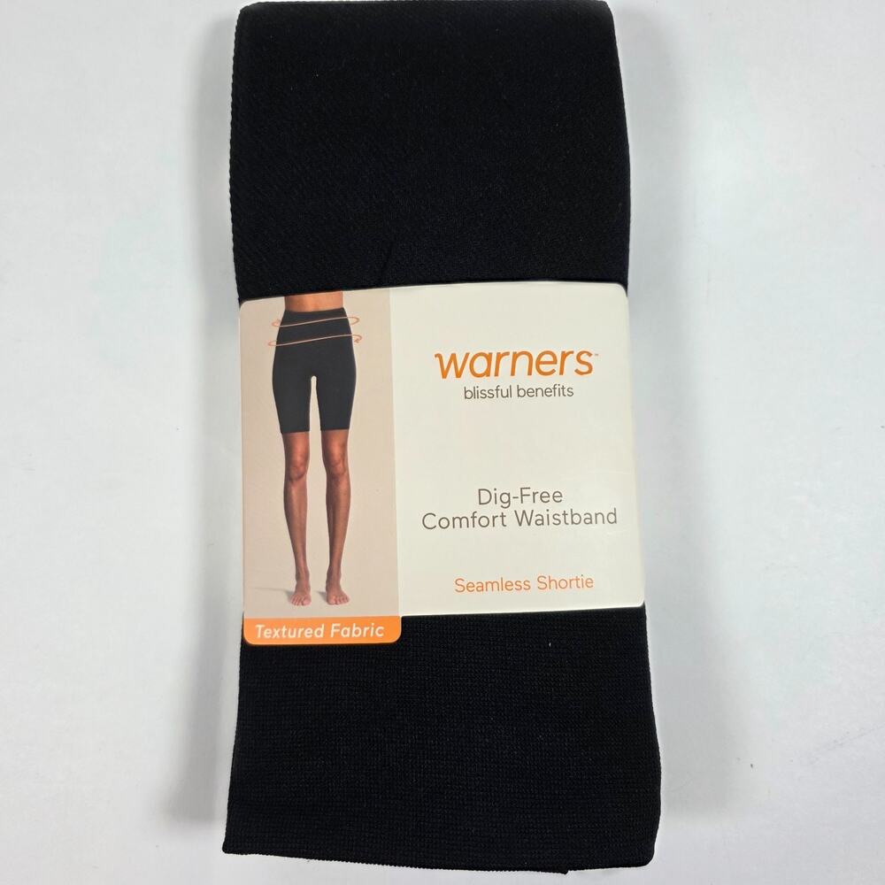 Warner's Short Blissful Benefits Seamless No Muffin Top Shortie 2x/3x